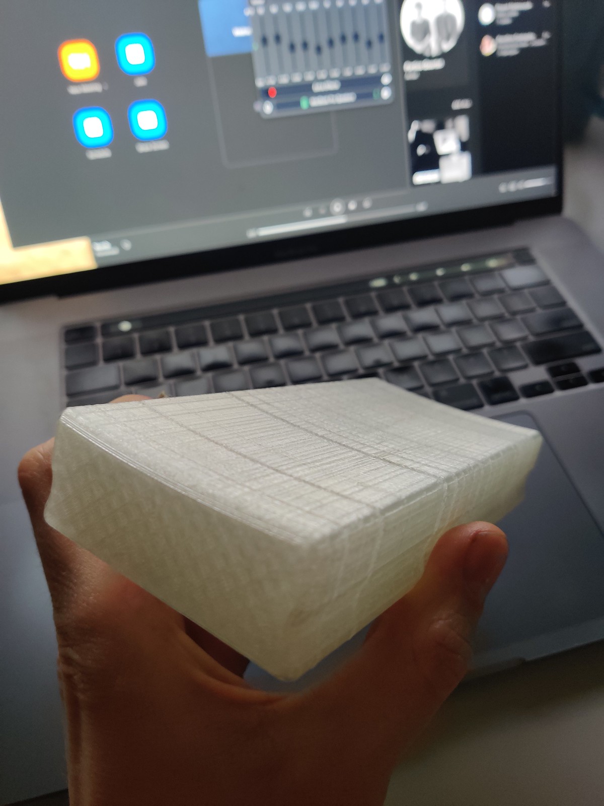 3D-printed radius block